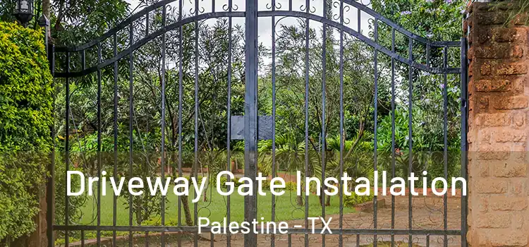 Driveway Gate Installation Palestine - TX