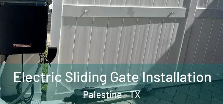  Electric Sliding Gate Installation Palestine - TX